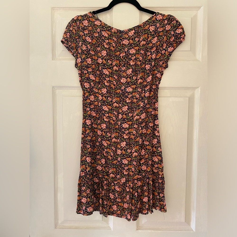 Elodie Floral Mini Dress NWT Size Women’s Small Short Sleeve Cottagecore - Picture 6 of 6